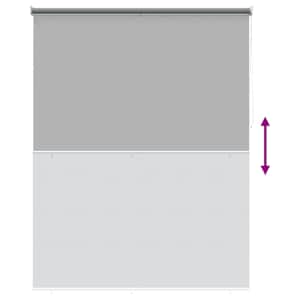 Rolety UV ochrana Světle šedá 200 x 140 cm Polyester - obrázek 8