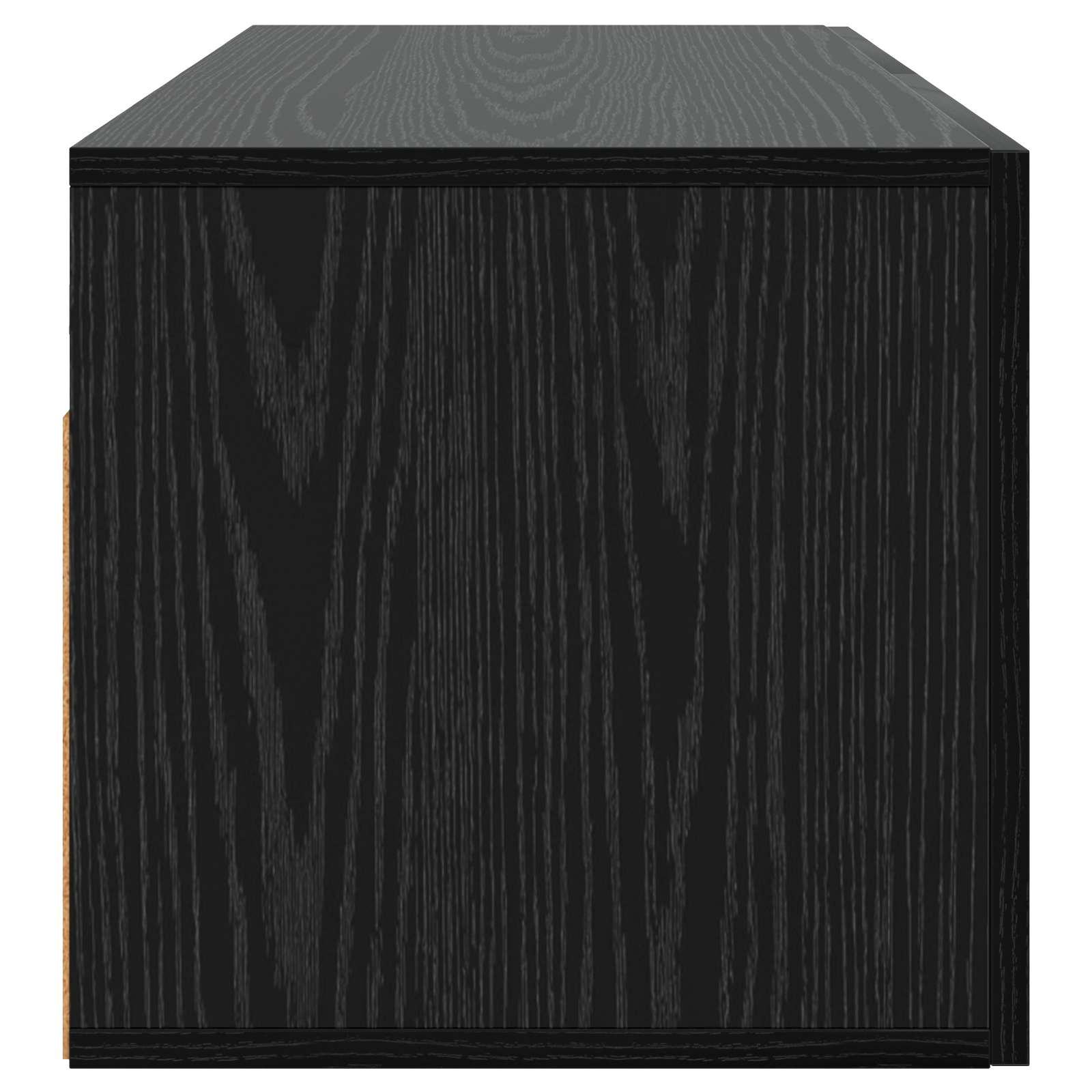 Seinäkaappi Musta tammi 100 x 36,5 x 35 cm Tekninen puu - Image 3