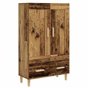 Vysoký bufet Staré dřevo 70 x 31 x 115 cm Kompozitní dřevo - obrázek 1