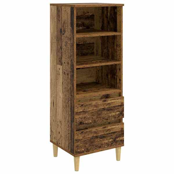 vidaXL K&otilde;rgushein Vana puit 40 x 36 x 110 cm Tehispuit