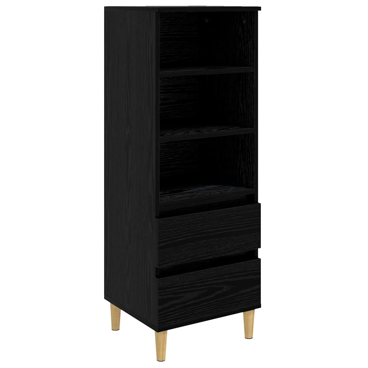 Highboard 40 x 36 x 110 cm Konstrueret træ - Billede 2