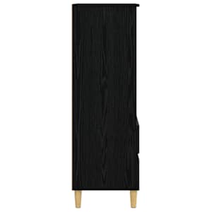 Vysoký bufet Černý dub 40 x 36 x 110 cm Kompozitní dřevo - obrázek 3
