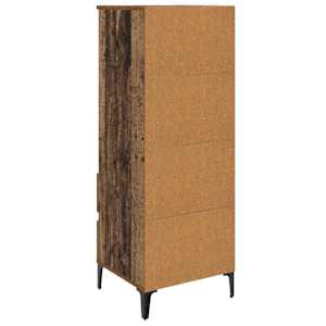 Vysoký bufet Staré dřevo 40 x 36 x 110 cm Kompozitní dřevo - obrázek 4