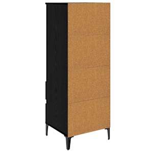 Vysoký bufet Černý dub 40 x 36 x 110 cm Kompozitní dřevo - obrázek 4