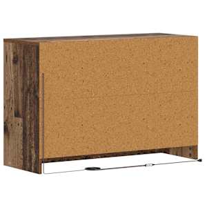 Televizní skříň 91 x 34 x 61 cm Staré dřevo Kompozitní dřevo - obrázek 4