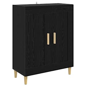 Servírovací skříň Černý dub 69,5 x 34 x 90 cm Kompozitní dřevo - obrázek 1