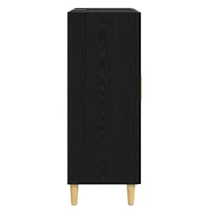 Servírovací skříň Černý dub 69,5 x 34 x 90 cm Kompozitní dřevo - obrázek 3