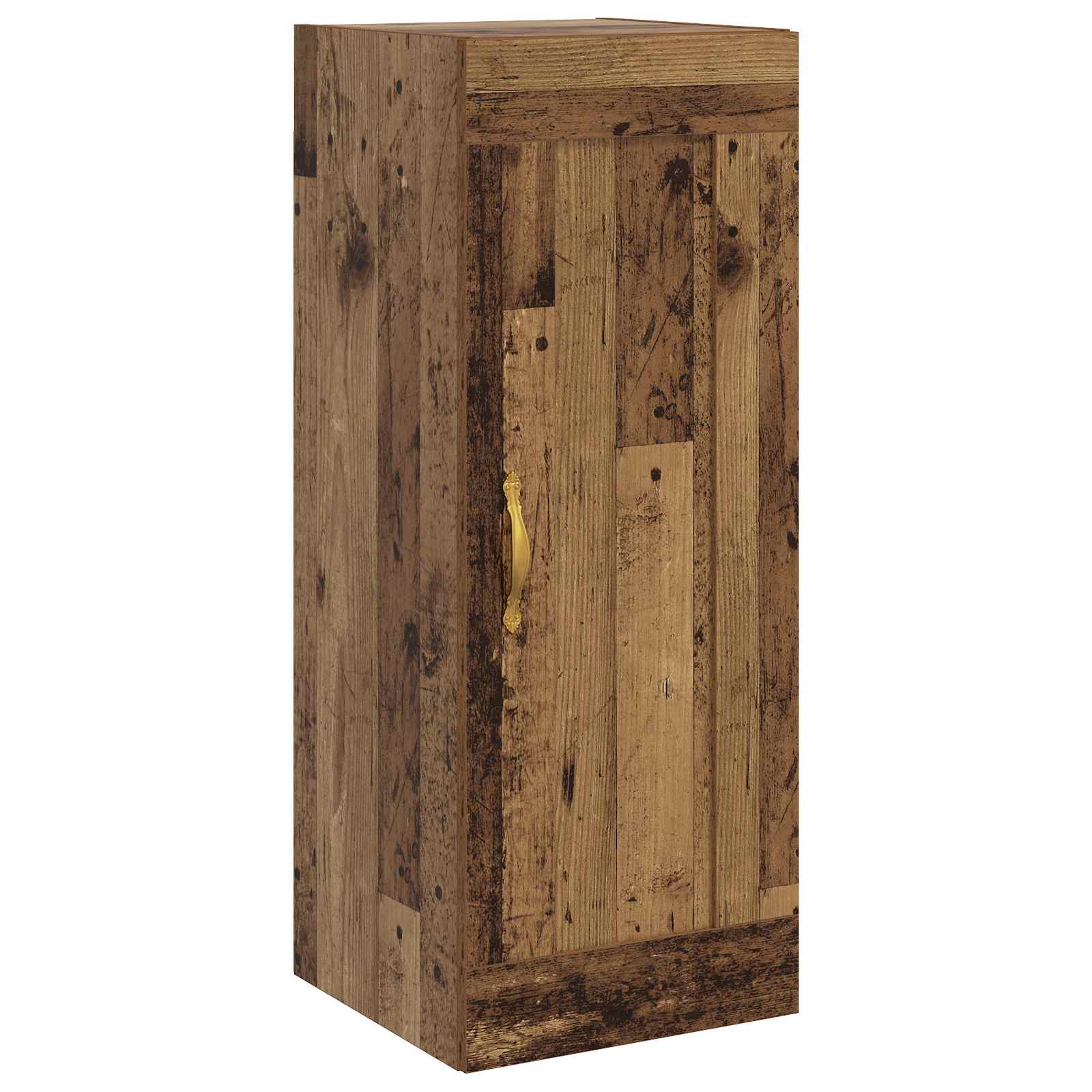 vidaXL Dulap de perete Lemn vechi 34,5 x 34 x 90 cm Lemn prelucrat