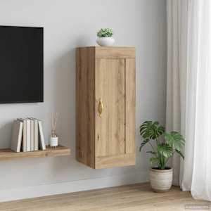 Omarica na steni Artisan hrast 34,5 x 34 x 90 cm Inženirski les