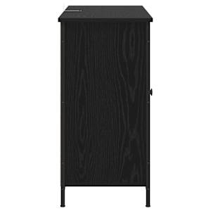 Servírovací skříň Černý dub 100 x 35 x 70 cm Kompozitní dřevo - obrázek 4