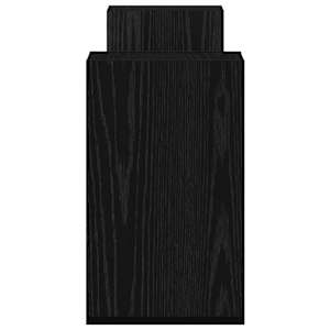 Televizní skříň 100 x 30 x 50 cm Černý dub Kompozitní dřevo - obrázek 3
