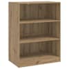 vidaXL Garderoobikapp Artisan tamm 77 x 48 x 102 cm Tehispuit