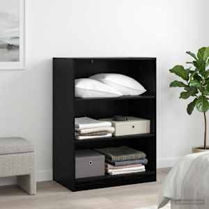 Garderobna omara Črni hrast 77 x 48 x 102 cm Inženirski les