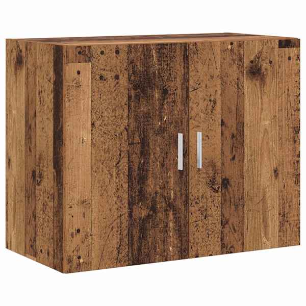 vidaXL Seinekapp Vana puit 80 x 42,5 x 64 cm Tehispuit