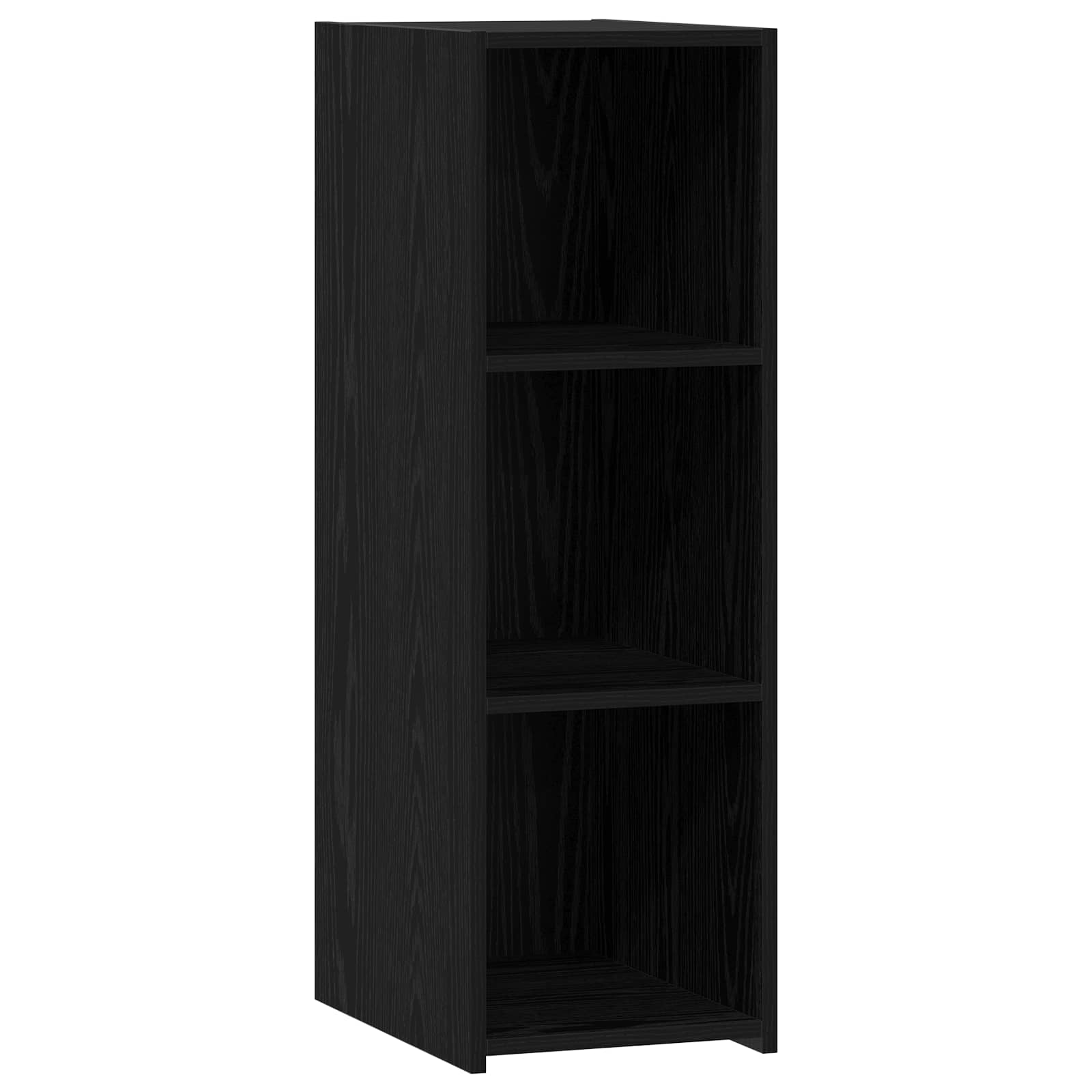 vidaXL Bufet Stejar Negru 30 x 41 x 93 cm Lemn prelucrat