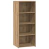 vidaXL K&otilde;rgushein Artisan tamm 50 x 41 x 124 cm Tehispuit
