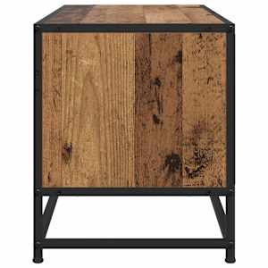 Televizní skříň 80 x 34,5 x 40 cm Staré dřevo Kompozitní dřevo - obrázek 4