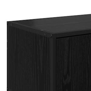 Televizní skříň 80 x 34,5 x 40 cm Černý dub Kompozitní dřevo - obrázek 6