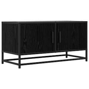 TV omarica 80 x 34,5 x 40 cm Črni hrast Inženirski les