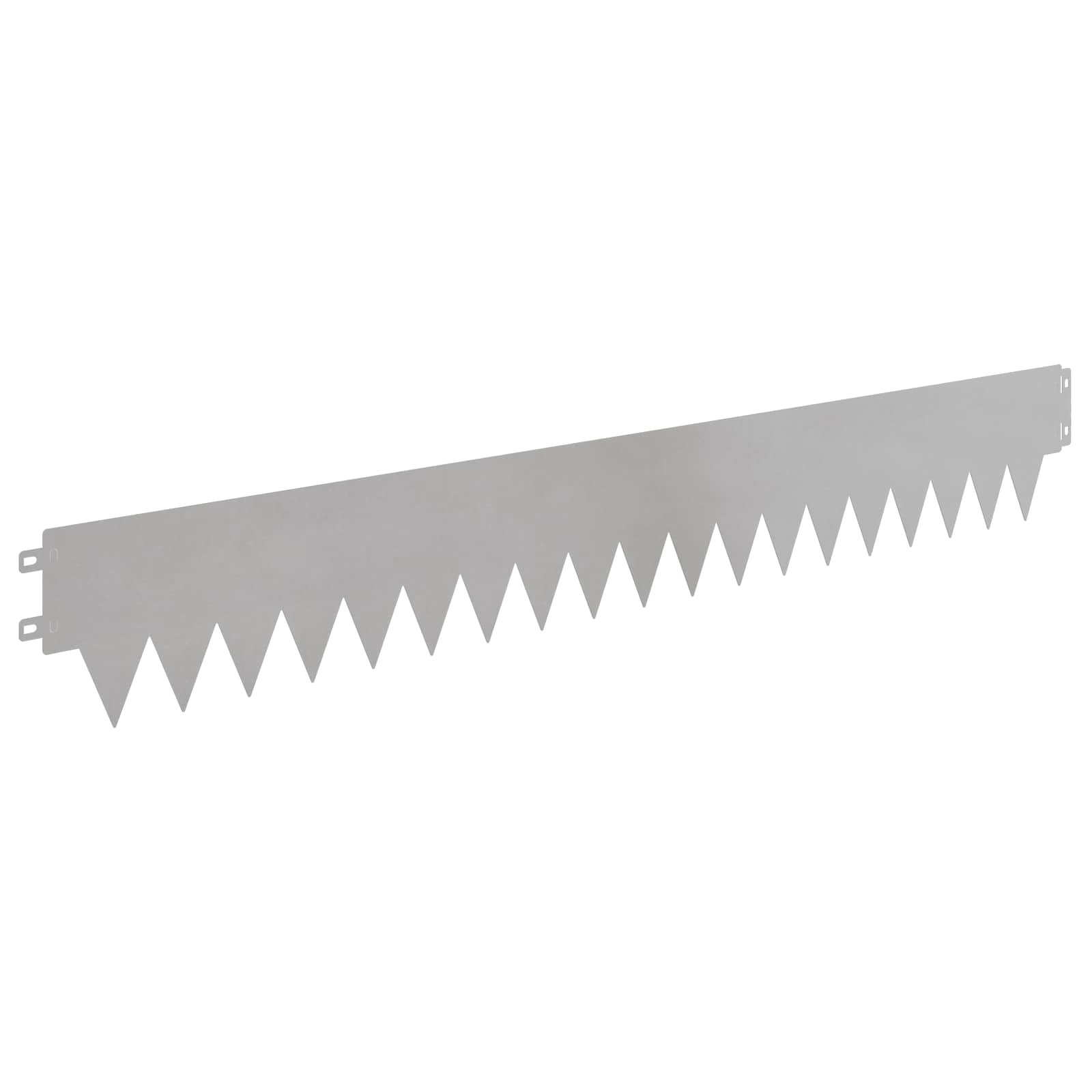 vidaXL Robovi trave 50 pcs 103 x 15 cm jeklo Srebrna - slika 6