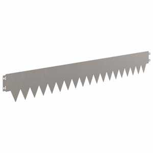 Okraj trávníku 10 pcs 103 x 15 cm kov Rezavá - obrázek 5