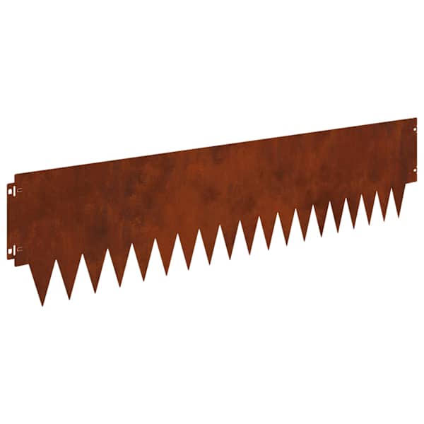 vidaXL Murupiire 30 tk 103 x 25 cm Teras Rooste