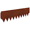 vidaXL Murupiire 20 tk 103 x 30 cm Teras Rooste