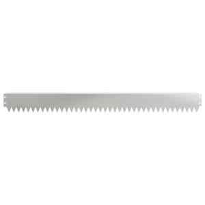 Okraj trávníku 10 pcs 103 x 10 cm Ocel Stříbrná - obrázek 5