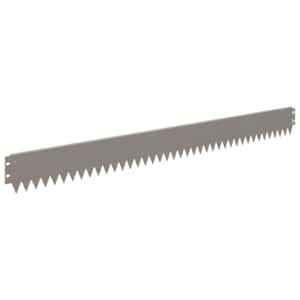 Okraj trávníku 10 pcs 103 x 10 cm Ocel Rezavá - obrázek 5