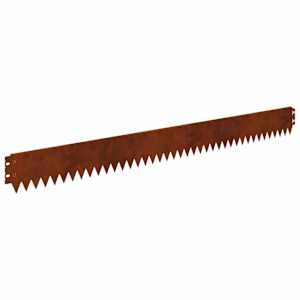 vidaXL Murupiire 30 tk 103 x 10 cm Teras Rooste