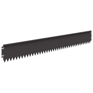 Okraj trávníku 10 pcs 103 x 15 cm Ocel Černá - obrázek 6