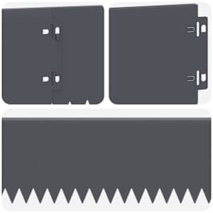 Okraj trávníku 10 pcs 103 x 15 cm Ocel Antracitová - obrázek 7