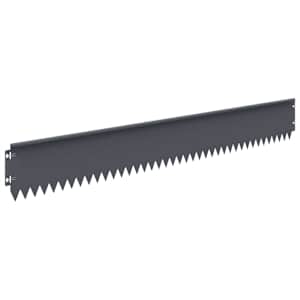 Okraj trávníku 10 pcs 103 x 15 cm Ocel Antracitová - obrázek 6