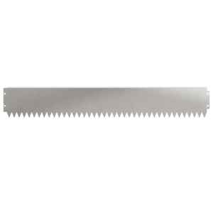 Okraj trávníku 10 pcs 103 x 15 cm Ocel Stříbrná - obrázek 5