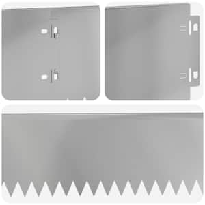Okraj trávníku 10 pcs 103 x 15 cm Ocel Stříbrná - obrázek 7