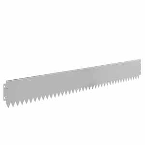 Okraj trávníku 10 pcs 103 x 15 cm Ocel Stříbrná - obrázek 6