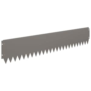 Okraj trávníku 10 pcs 103 x 20 cm Ocel Rezavá - obrázek 5