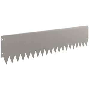 Okraj trávníku 10 pcs 103 x 25 cm Ocel Rezavá - obrázek 5