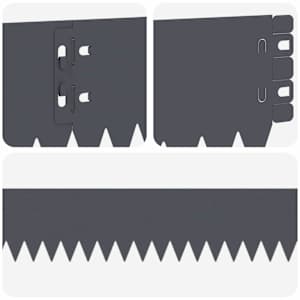 Okraj trávníku 10 pcs 103 x 10 cm Ocel Antracitová - obrázek 7