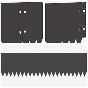 Okraj trávníku 10 pcs 103 x 15 cm Ocel Černá - obrázek 7