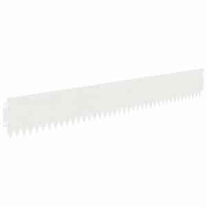 vidaXL Murupiire 20 tk 103 x 15 cm Teras Valge