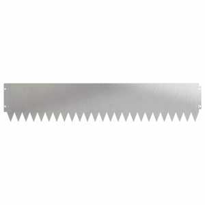 Okraj trávníku 10 pcs 103 x 20 cm Ocel Stříbrná - obrázek 5