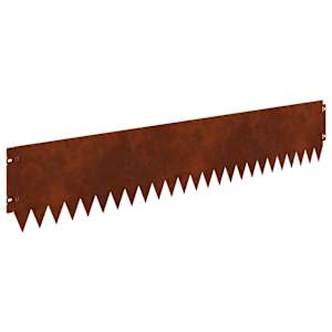 vidaXL Murupiire 30 tk 103 x 20 cm Teras Rooste