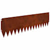 vidaXL Murupiire 20 tk 103 x 30 cm Weathering Steel Rooste