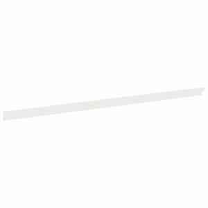 Okraj trávníku 10 pcs 102 x 4 x 4 cm Ocel Bílá - obrázek 6