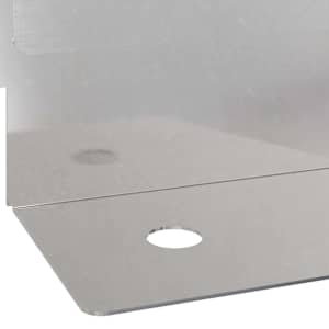 Okraj trávníku 10 pcs 102 x 4 x 4 cm Ocel Stříbrná - obrázek 8