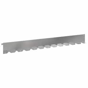 Okraj trávníku 10 pcs 102 x 10 x 4 cm Ocel Stříbrná - obrázek 2