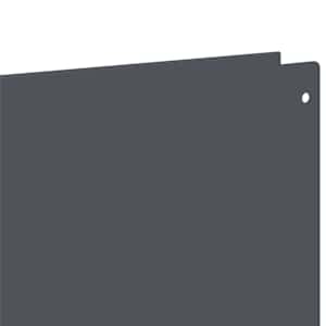Okraj trávníku 10 pcs 100 x 12 cm Ocel Antracitová - obrázek 6