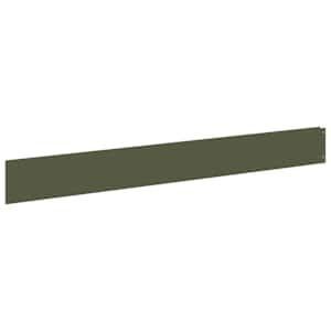 vidaXL Murupiire 10 tk 100 x 12 cm Teras Oliiviroheline