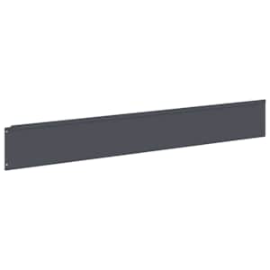 Okraj trávníku 10 pcs 100 x 15 cm Ocel Antracitová - obrázek 5